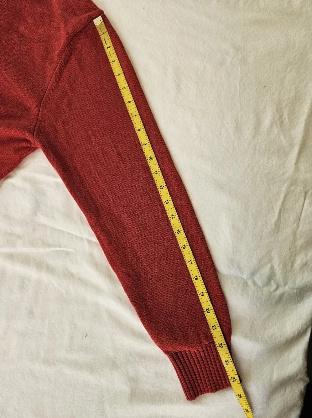Red Maple Leaf 100% Cotton Women's Crewneck Sweater NWT Size Medium Canada Day - Picture 6 of 11